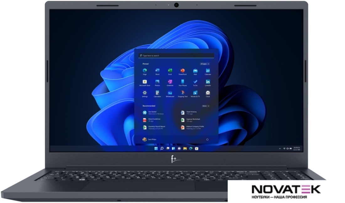 Ноутбук F+ Flaptop I FLTP-5i5-16512-w+case