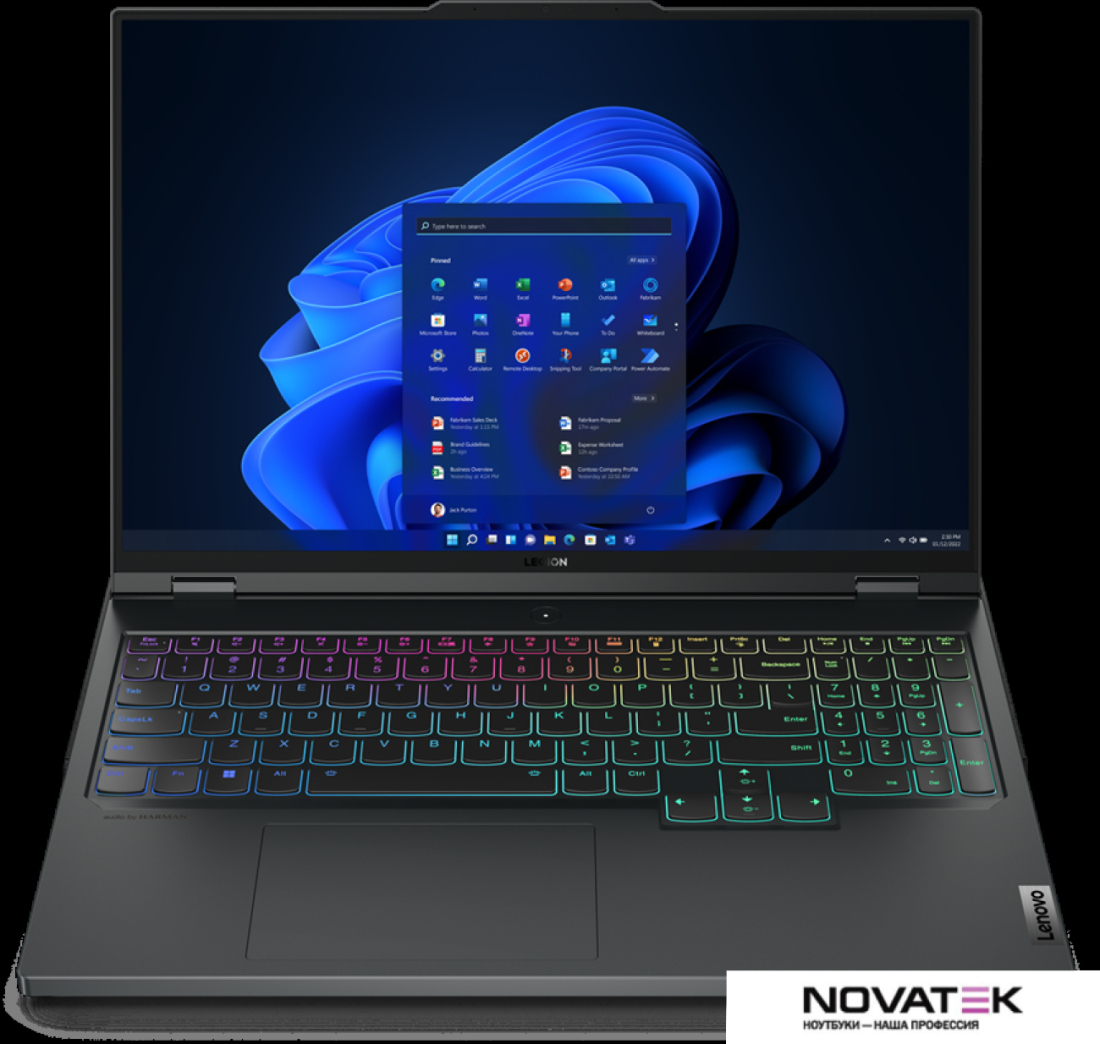 Игровой ноутбук Lenovo Legion Pro 5 16IRX8 82WK00BURK