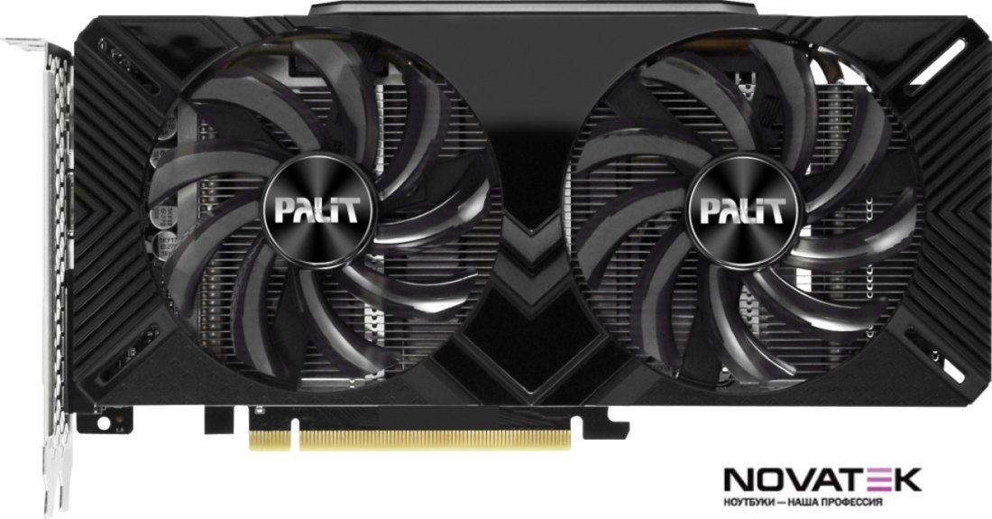 Видеокарта Palit GeForce GTX 1660 Ti Dual 6GB GDDR6 NE6166T018J9-1160C