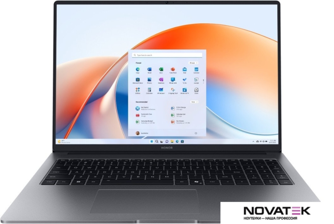 Ноутбук HONOR MagicBook X16 Plus 2025 FRI-X 5301AJME