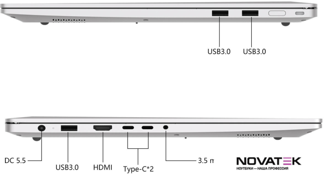 Ноутбук KUU A6 N95 N95-16-512G