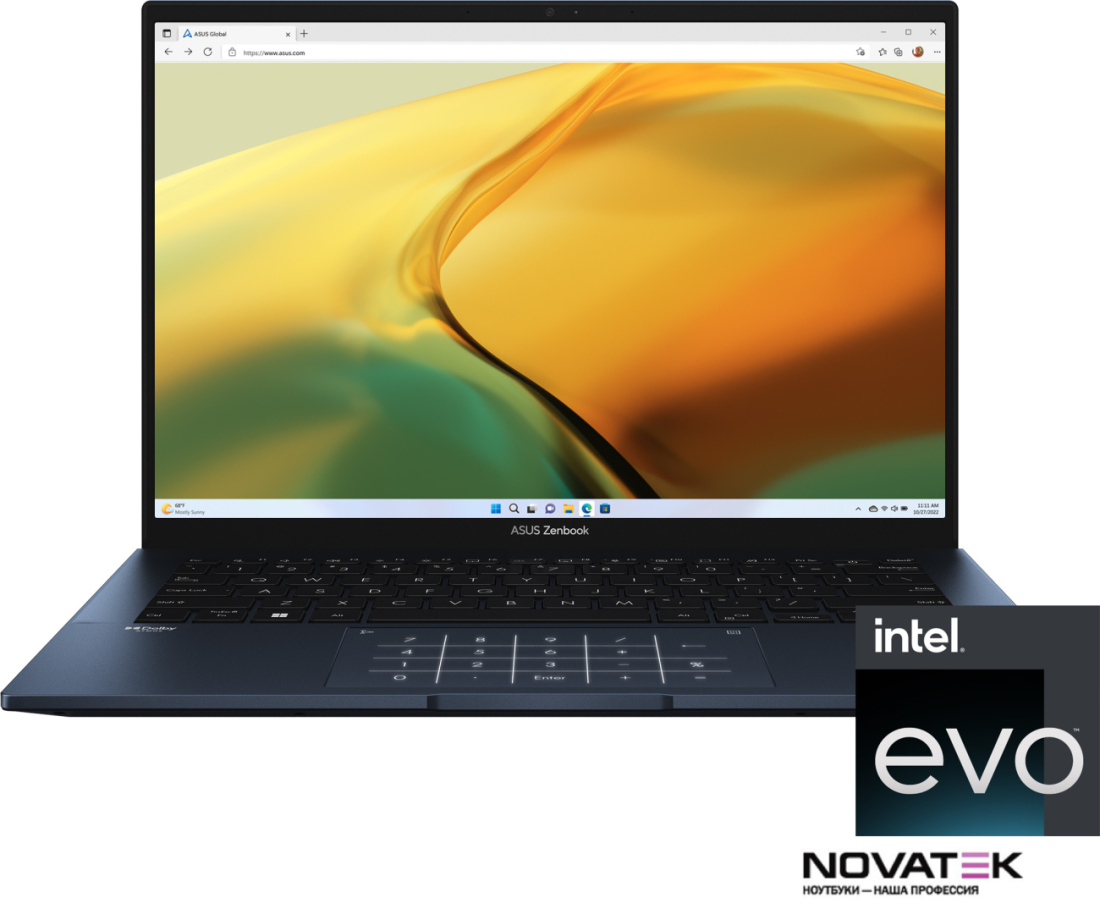 Ноутбук ASUS Zenbook 14 UX3402VA-KP315