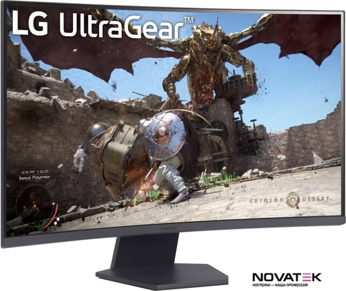 Игровой монитор LG UltraGear 32GS60QC-B