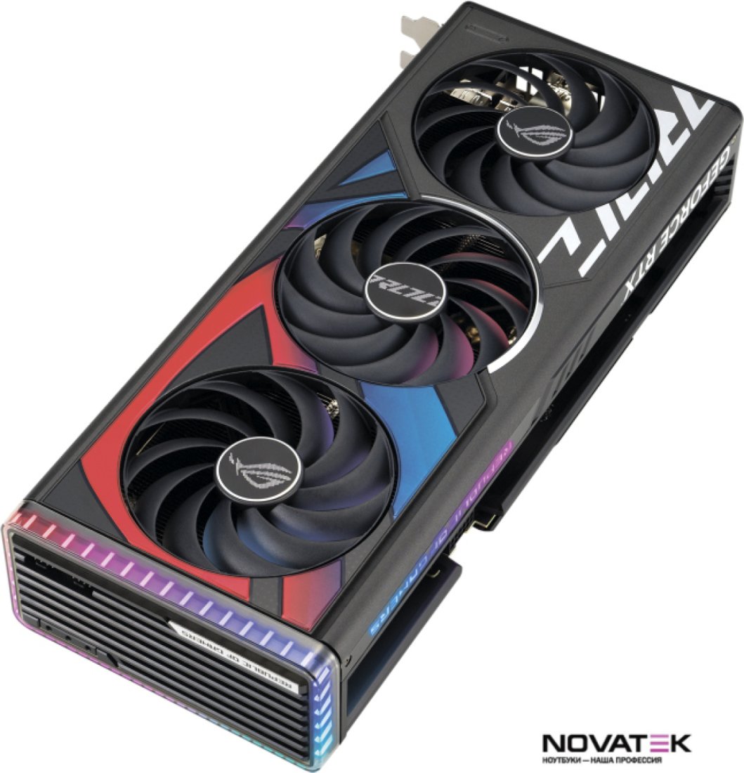 Видеокарта ASUS ROG Strix GeForce RTX 4070 Ti 12GB GDDR6X ROG-STRIX-RTX4070TI-12G-GAMING