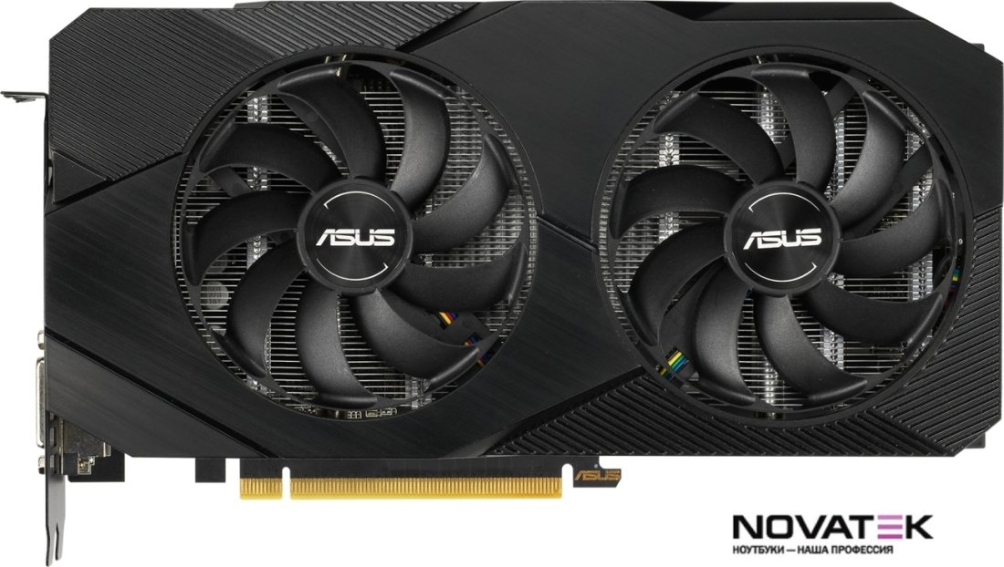 Видеокарта ASUS Dual GeForce RTX 2060 OC EVO 6GB GDDR6 DUAL-RTX2060-O6G-EVO