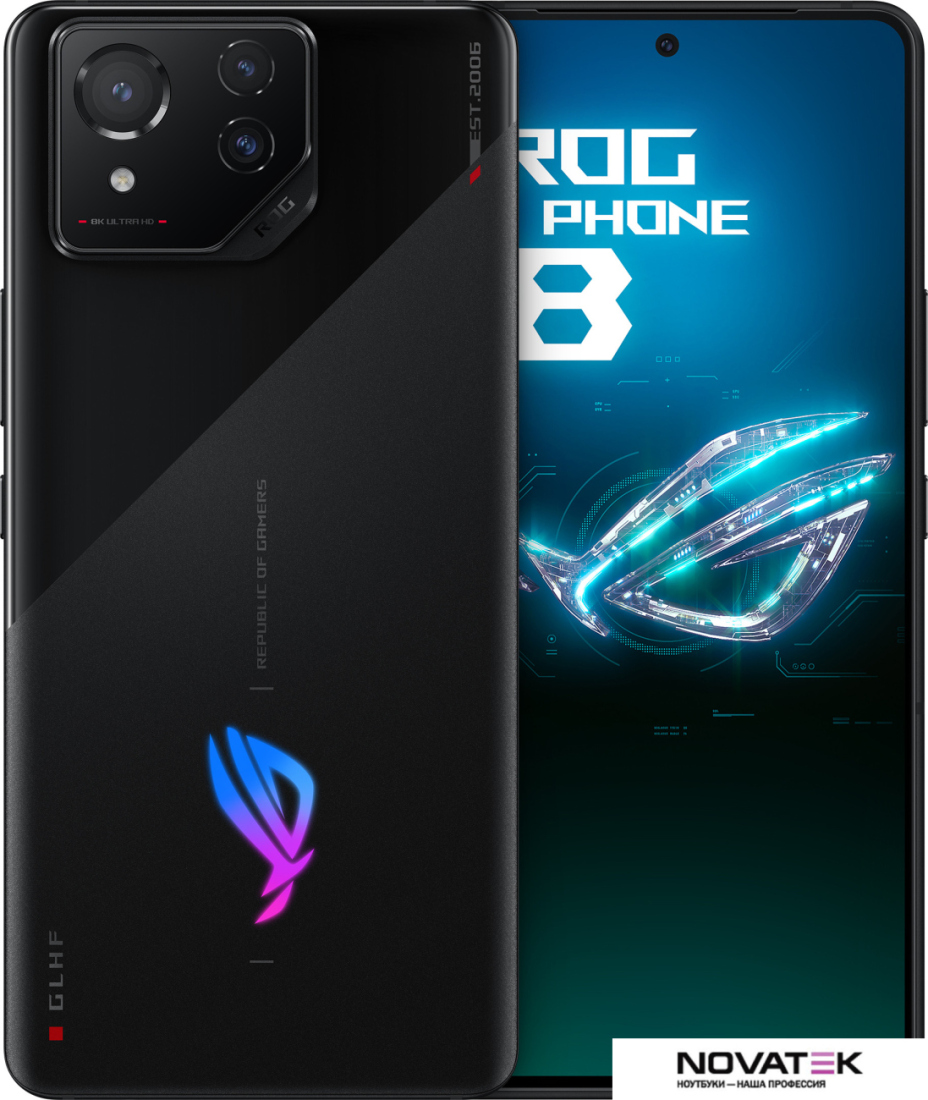 Смартфон ASUS ROG Phone 8 12GB/256GB китайская версия (черный)