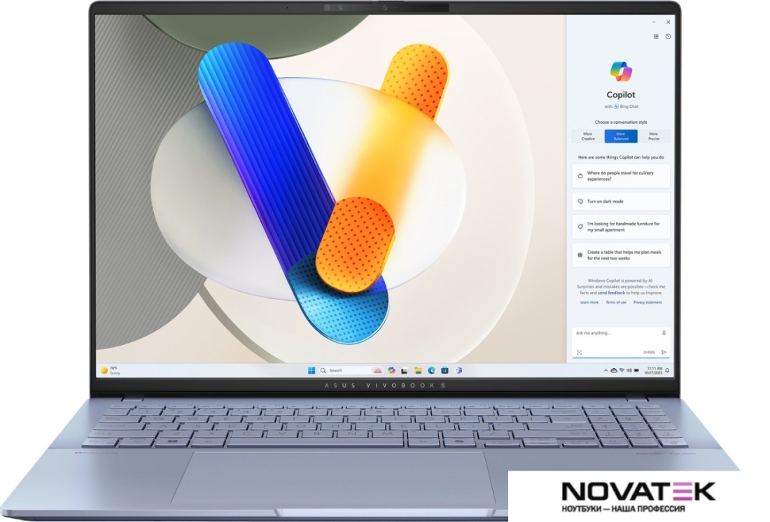 Ноутбук ASUS Vivobook S 16 OLED S5606CA-RI173W