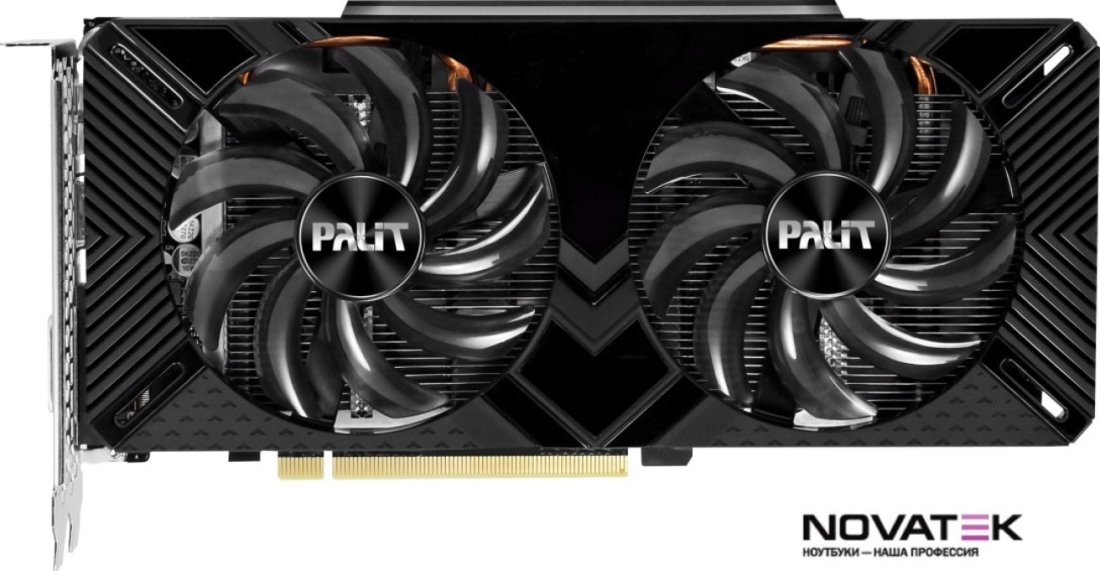 Видеокарта Palit GeForce GTX 1660 Super GP OC 6GB GDDR6 NE6166SS18J9-1160A-1