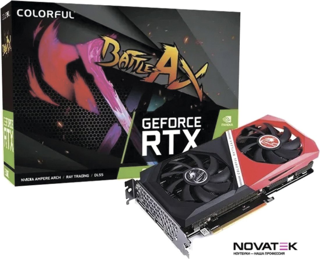 Видеокарта Colorful GeForce RTX 3060 NB DUO 8GB-V