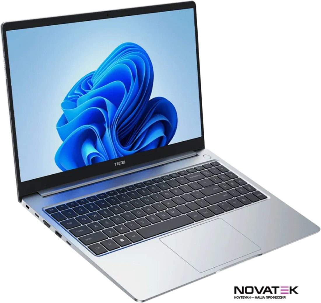 Ноутбук Tecno Megabook T1 2023 R7 16+512G Silver DOS