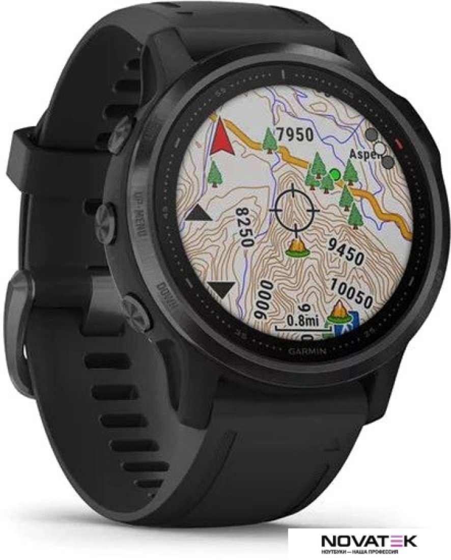 Умные часы Garmin Fenix 6s Pro (черный)