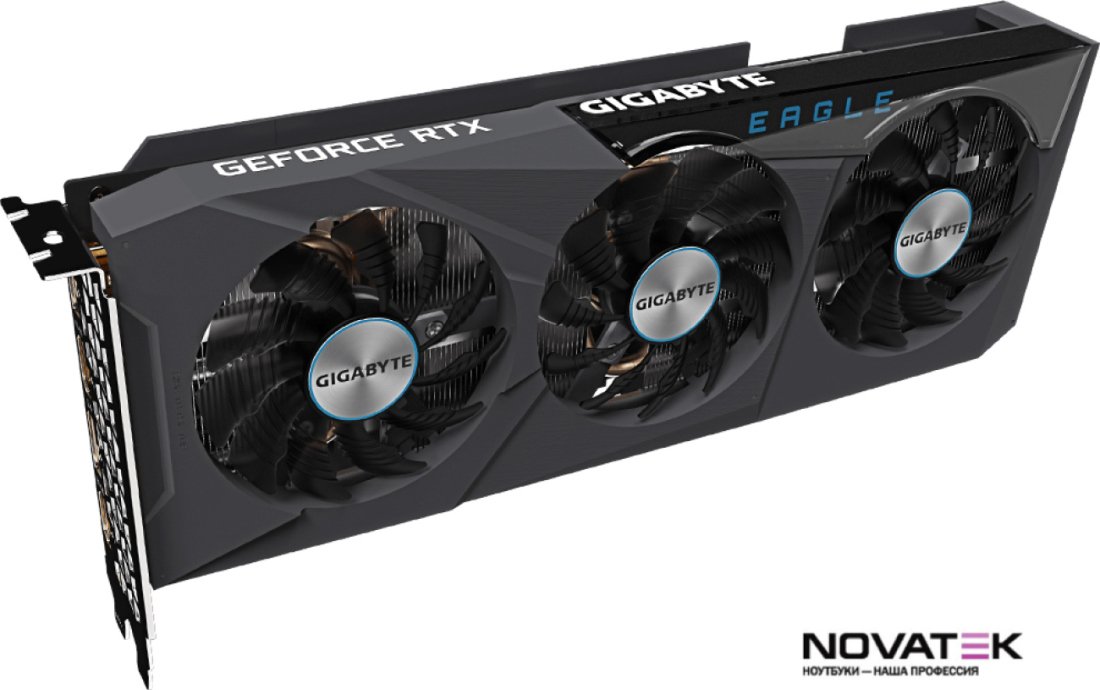 Видеокарта Gigabyte GeForce RTX 3060 Ti Eagle OC D6X 8G GV-N306TXEAGLE OC-8GD