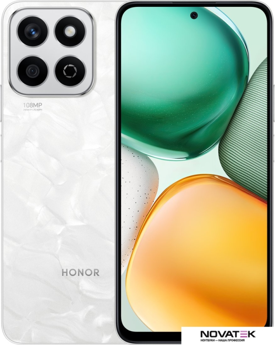 Смартфон HONOR X7c 8GB/256GB (лунный белый)