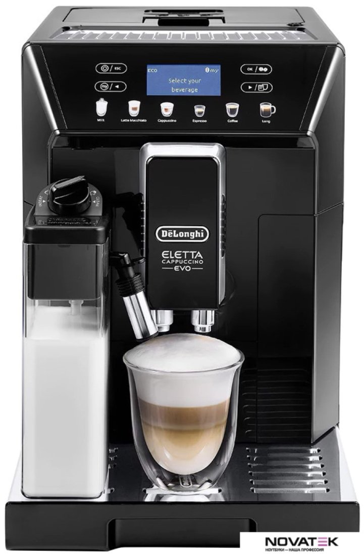 Эспрессо кофемашина DeLonghi Eletta Cappuccino Evo ECAM46.860.B