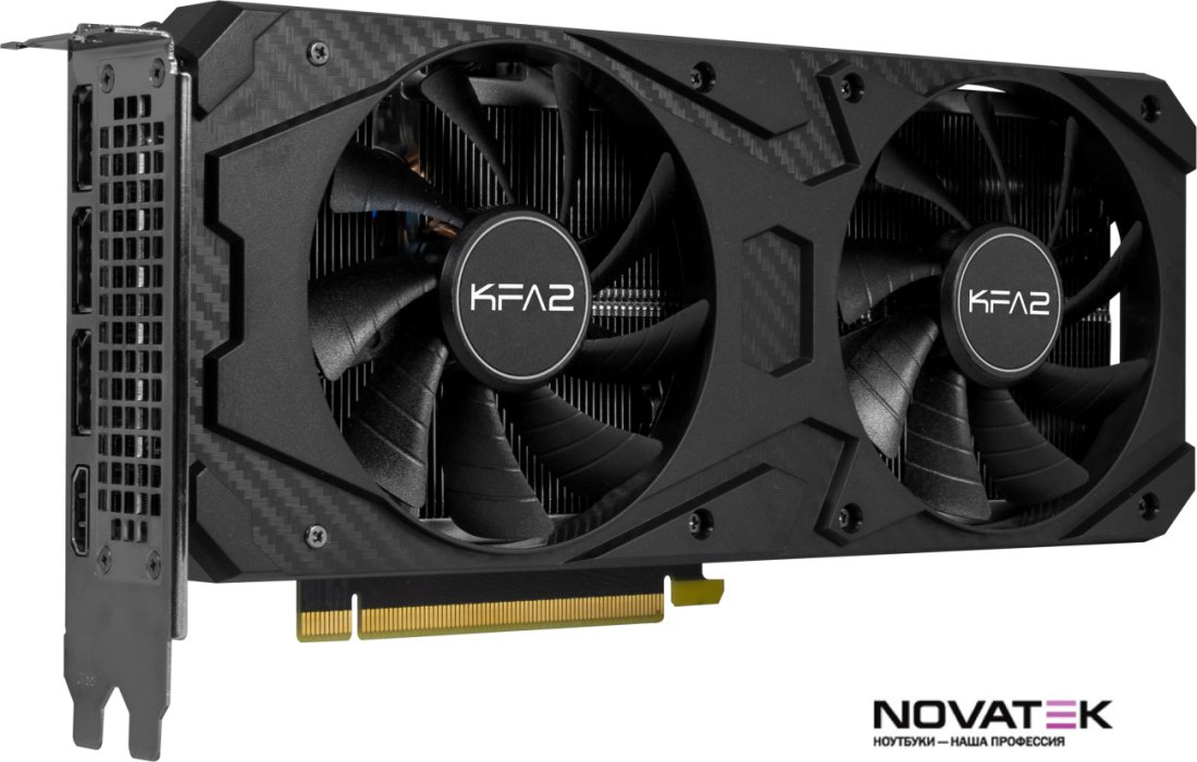 Видеокарта KFA2 GeForce RTX 3060 Ti Core LHR 1-Click OC 36ISL6MD1VQK