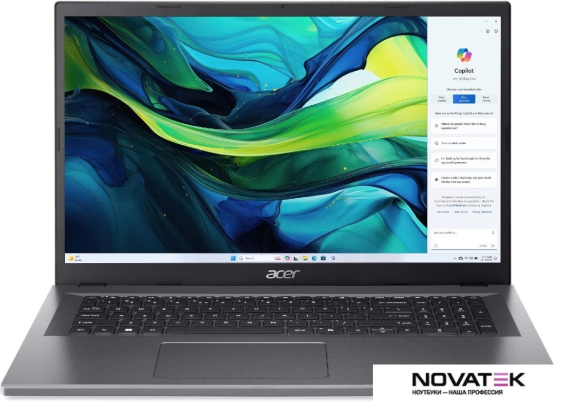 Ноутбук Acer Aspire Go 17 AG17-31P-C694 NX.J45EL.006