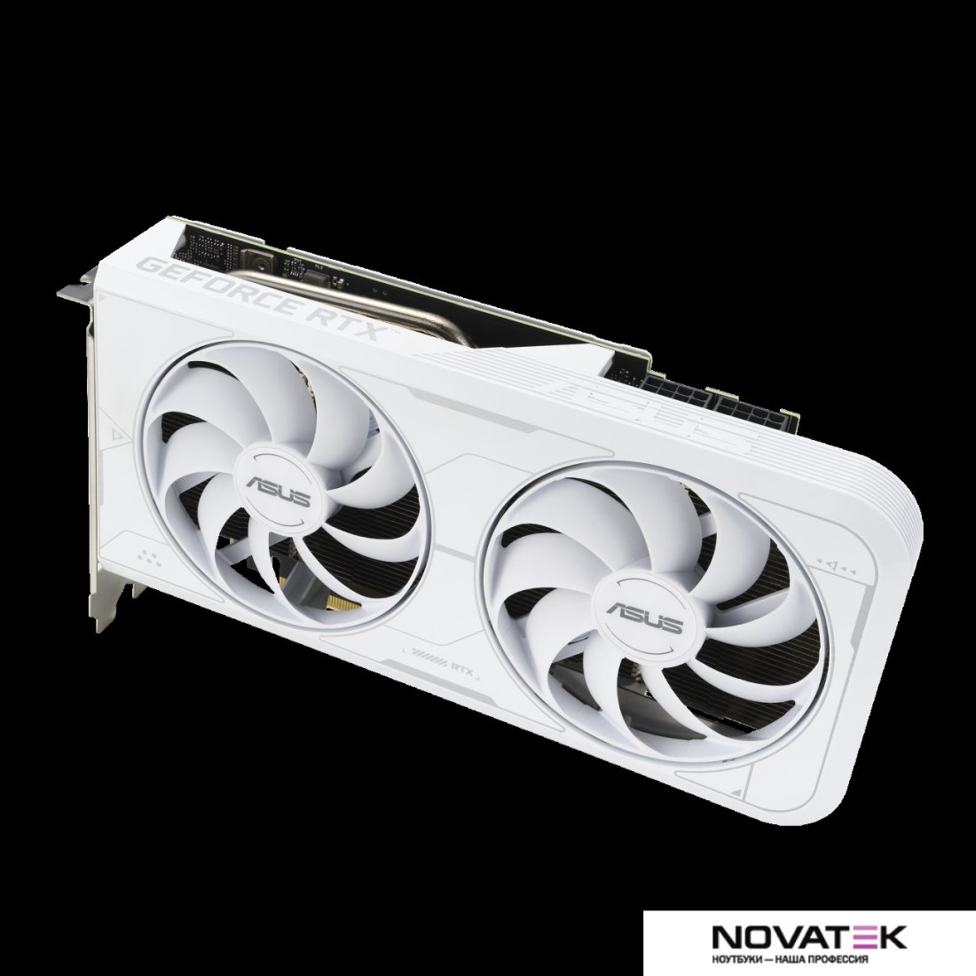 Видеокарта ASUS Dual GeForce RTX 3060 Ti White OC Edition 8GB GDDR6X DUAL-RTX3060TI-O8GD6X-WHITE