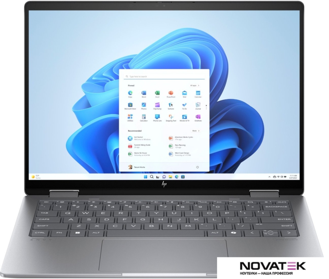 Ноутбук 2-в-1 HP Envy x360 2-в-1 14-fc0016ci A16K6EA