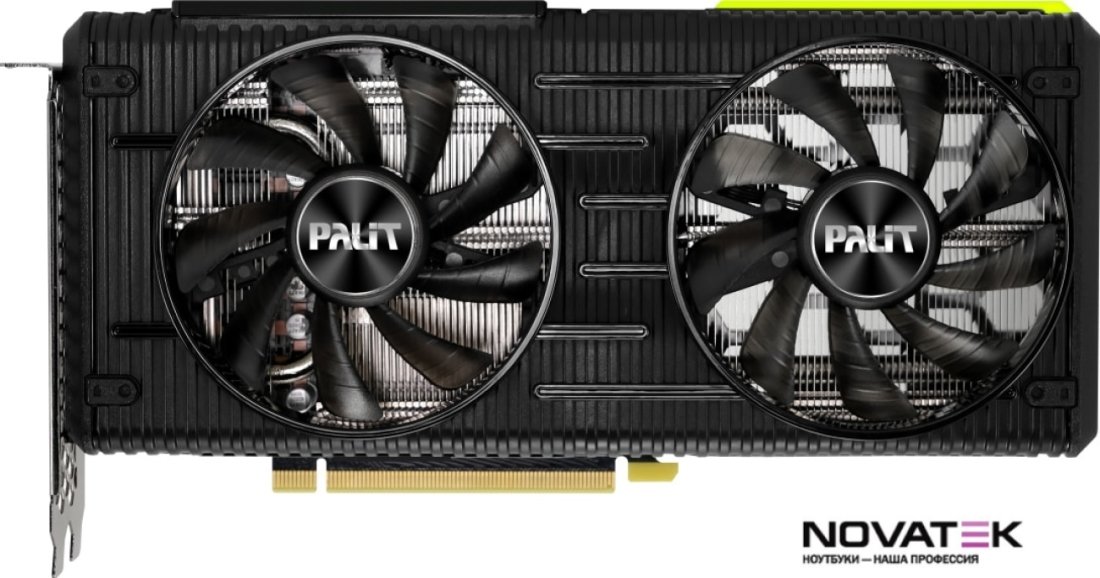 Видеокарта Palit GeForce RTX 3060 Ti Dual OC 8GB GDDR6 NE6306TS19P2-190AD