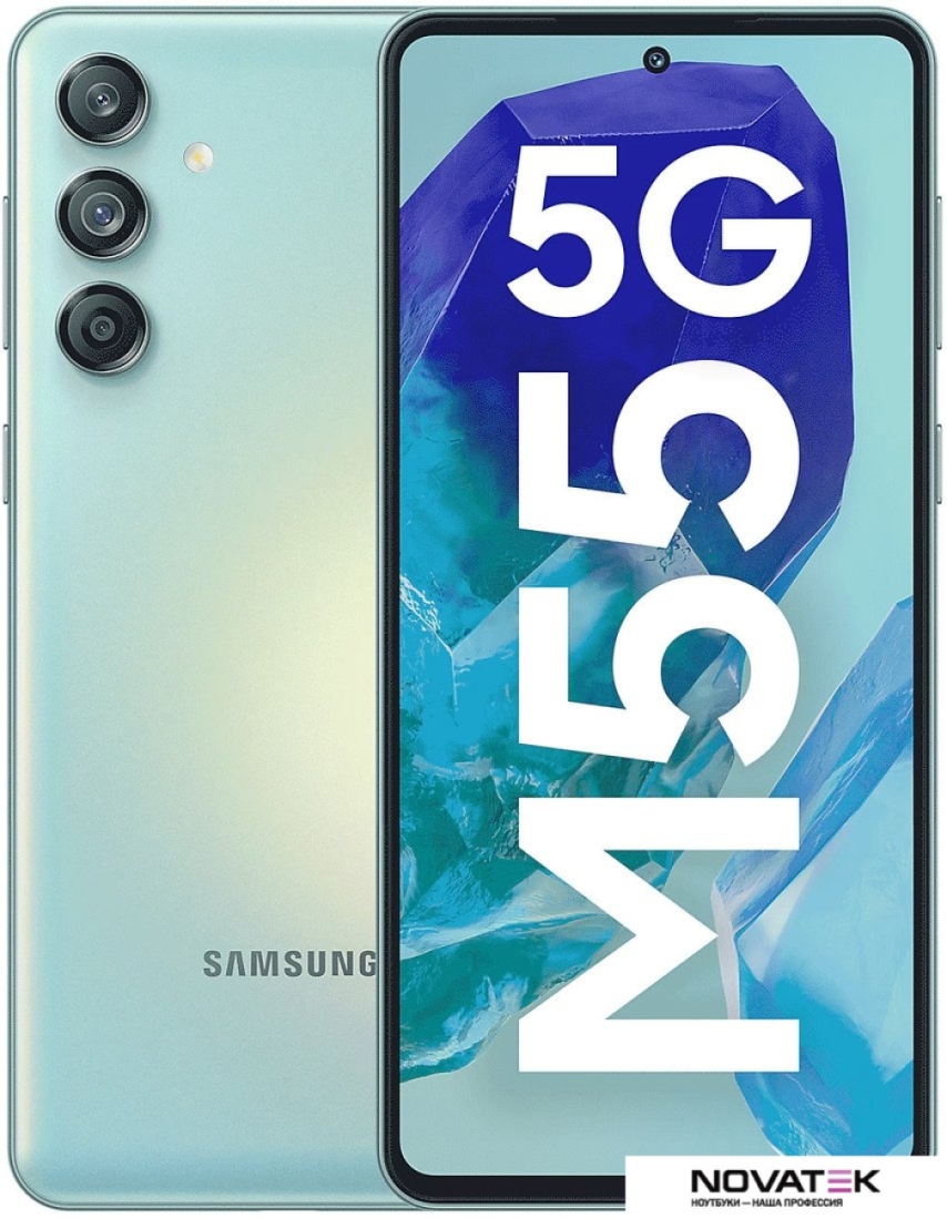 Смартфон Samsung Galaxy M55 5G 8GB/256GB (мятный)