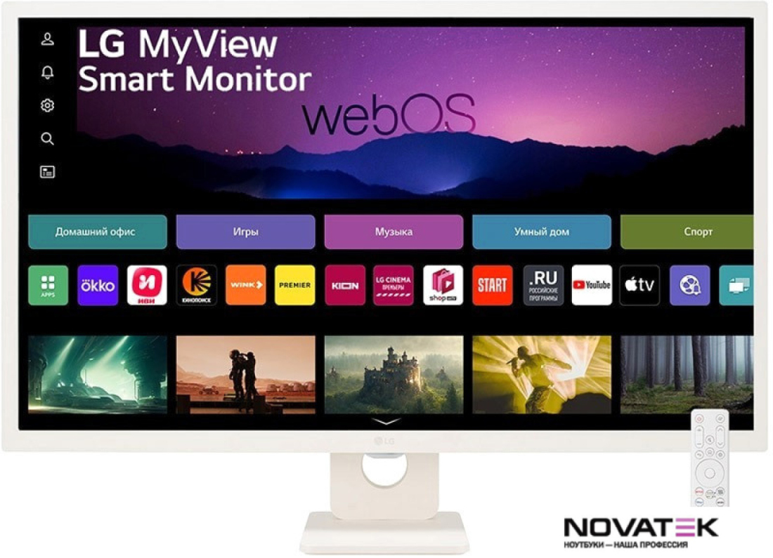 Smart монитор LG MyView Smart Monitor 32SR50F-W