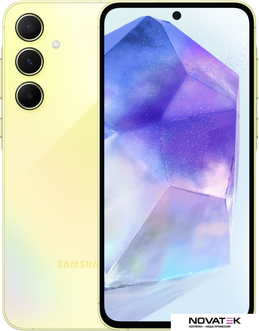 Смартфон Samsung Galaxy A55 SM-A556E 8GB/128GB (желтый)