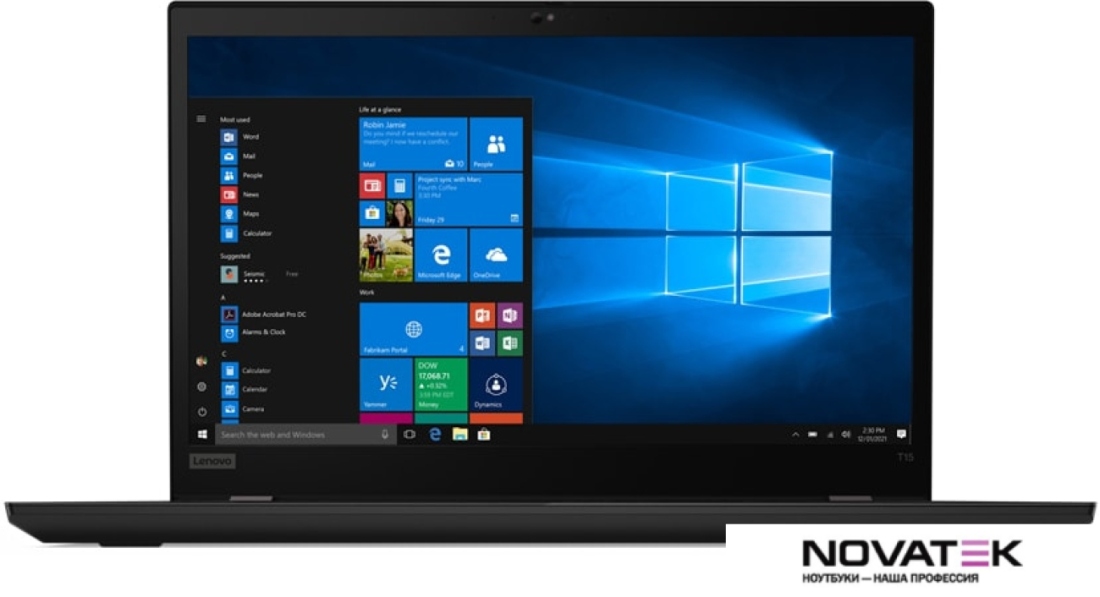 Рабочая станция Lenovo ThinkPad T15 Gen 2 20W400R3PB