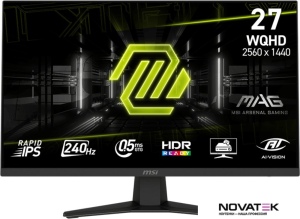 Игровой монитор MSI MAG 274QF X24