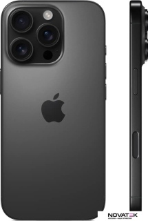 Смартфон Apple iPhone 16 Pro Dual eSim 128GB (черный титан)