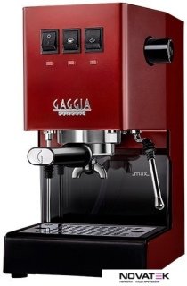 Рожковая помповая кофеварка Gaggia Classic (красный)