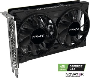 Видеокарта PNY GeForce GTX 1650 Dual Fan VCG16504D6DFPPB