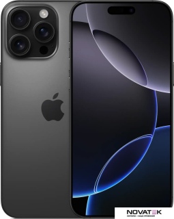 Смартфон Apple iPhone 16 Pro Max 1TB (черный титан)