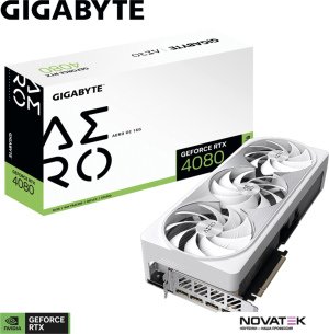 Видеокарта Gigabyte GeForce RTX 4080 16GB Aero OC GV-N4080AERO OC-16GD