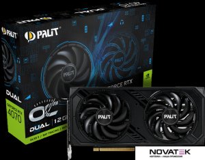 Видеокарта Palit GeForce RTX 4070 Dual OC NED4070S19K9-1047D