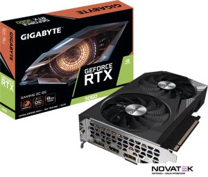 Видеокарта Gigabyte GeForce RTX 3060 Gaming OC 8G GV-N3060GAMING OC-8GD