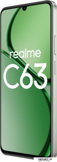 Смартфон Realme C63 8GB/256GB RMX3939 международная версия (нефритовый зеленый)