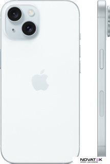 Смартфон Apple iPhone 15 128GB (голубой)