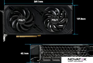 Видеокарта Palit GeForce RTX 4070 Dual NED4070019K9-1047D