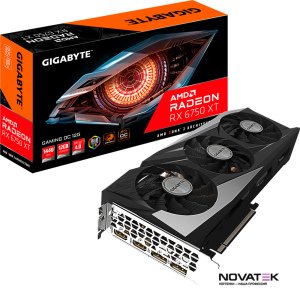 Видеокарта Gigabyte Radeon RX 6750 XT Gaming OC 12G GV-R675XTGAMING OC-12GD