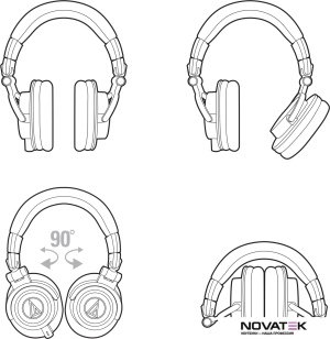 Наушники Audio-Technica ATH-M50x (черный)