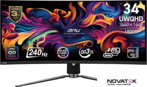 Игровой монитор MSI MPG 341CQPX QD-OLED