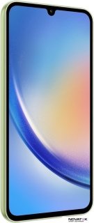 Смартфон Samsung Galaxy A34 5G SM-A346E/DSN 6GB/128GB (лайм)