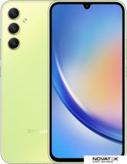 Смартфон Samsung Galaxy A34 5G SM-A346E/DSN 6GB/128GB (лайм)
