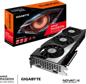 Видеокарта Gigabyte Radeon RX 6500 XT Gaming OC GV-R65XTGAMING OC-4GD