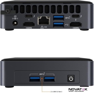 Компактный компьютер Intel NUC 11 Pro Kit BNUC11TNKI50000