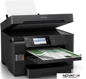 МФУ Epson L15150 (ресурс стартовых контейнеров 7500/6000, контейнер 008)