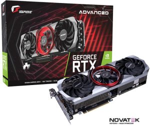 Видеокарта Colorful iGame GeForce RTX 3080 Advanced OC 10G LHR-V