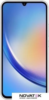 Смартфон Samsung Galaxy A34 5G SM-A346E/DSN 8GB/256GB (серебристый)