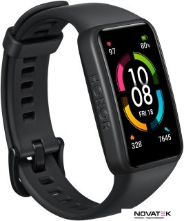 Фитнес-браслет HONOR Band 6 (черный)