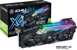 Видеокарта Inno3D GeForce RTX 3060 Ti iChill X4 C306T4-086XX-1820VA35R